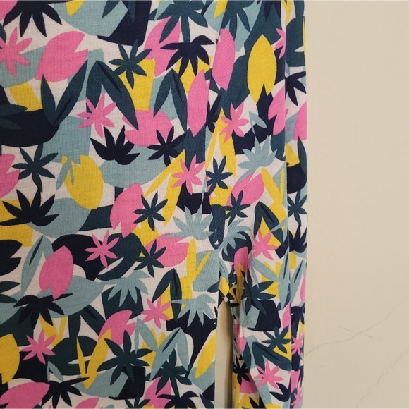 Boden US 6 Layla Abstract Palm Print Surplice Jersey Dress J0740 - Picture 5 of 6